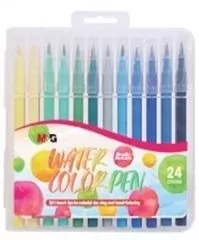 Pisak artystyczny pędzelkowy 24 kolorów M&G