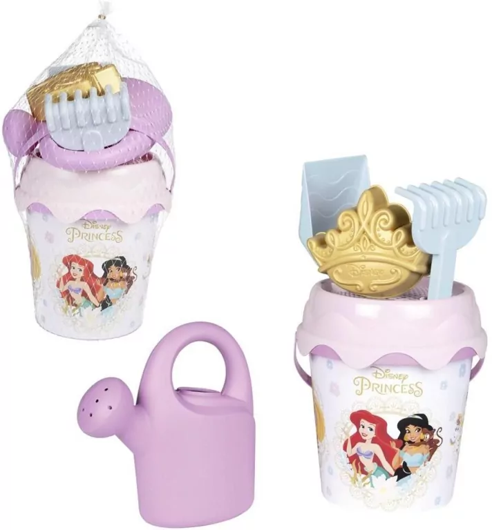 Wiaderko Disney Princess z akcesoriami - tantis.pl