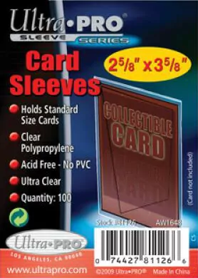 Ultra Pro: Deck Protector - Silver 100 - tantis.pl