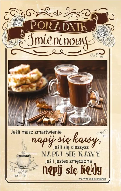 Kartka okolicznościowa. Imieniny. IM02 - tantis.pl