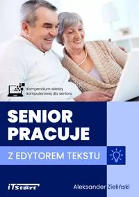 Senior pracuje z edytorem tekstu - tantis.pl