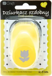 Dziurkacz ozdobny 2,5cm tulipan