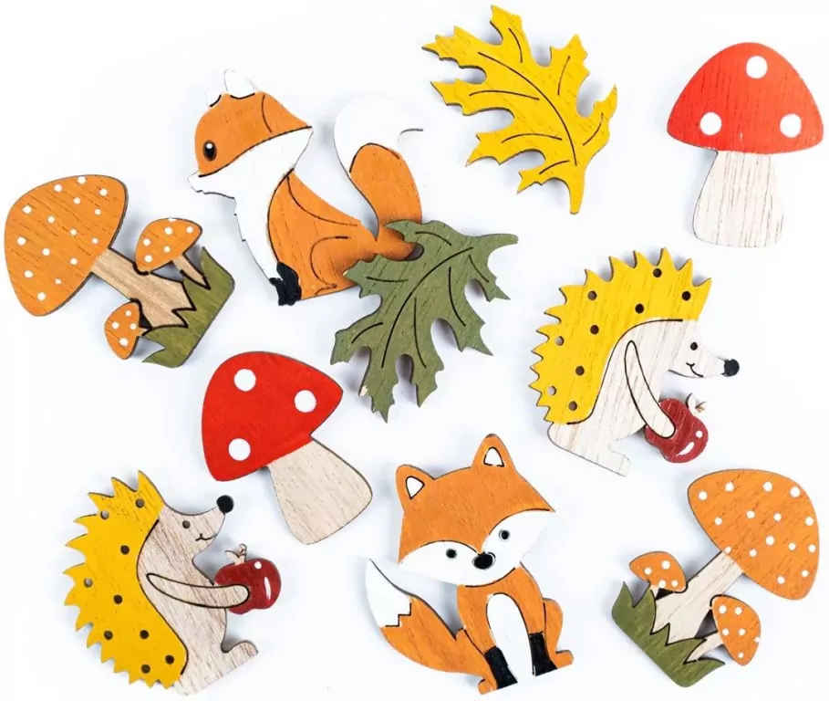 Dekoracje drewniane samoprzylepne - tantis.pl