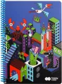 Kołonotatnik A4/80K kratka Me&City 2 HAPPY COLOR - tantis.pl