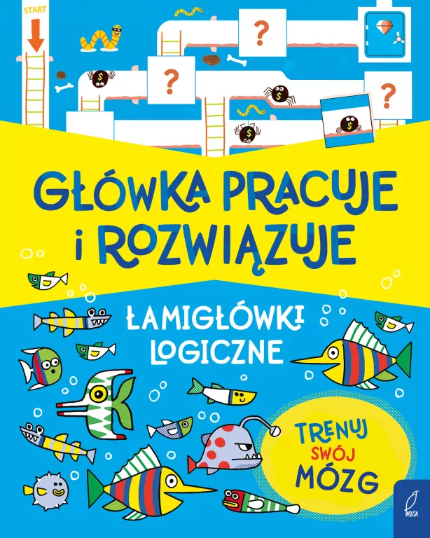 Główka pracuje i rozwiązuje. Łamigłówki logiczne - tantis.pl