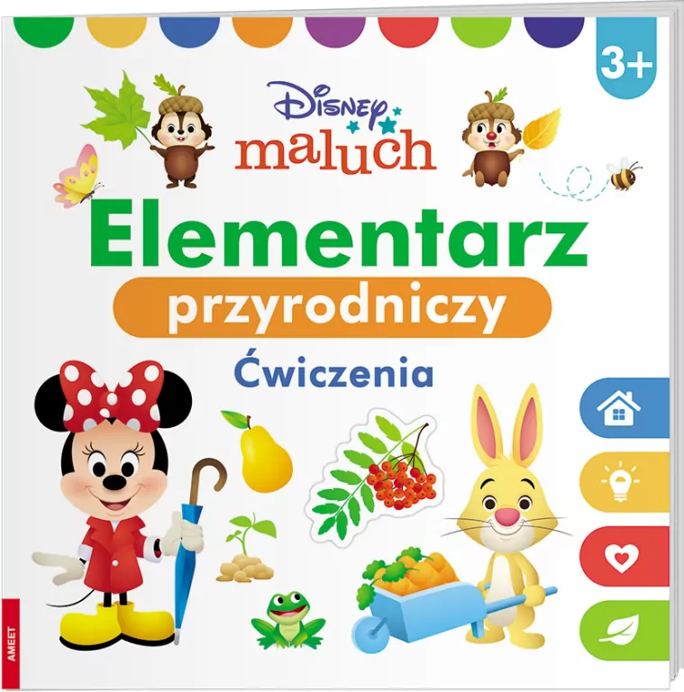 Elementarz przyrodniczy. Ćwiczenia. Disney Maluch - tantis.pl