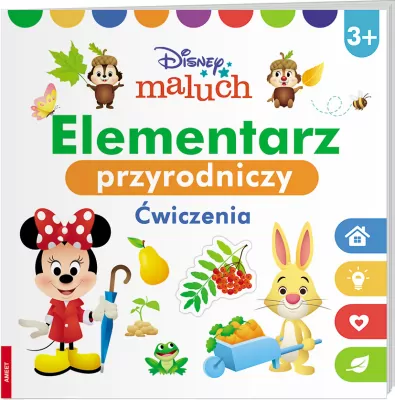 Elementarz przyrodniczy. Ćwiczenia. Disney Maluch