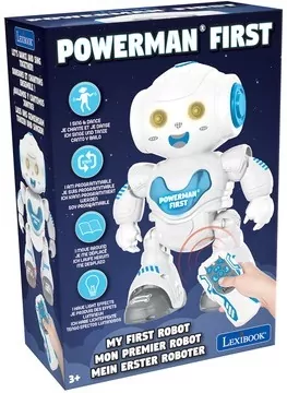 Robot Powerman First sterowany pilotem Lexibook ROB16 - tantis.pl