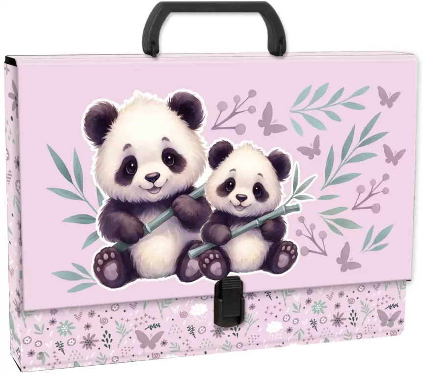 Teczka z rączką Panda 11 DERFORM - tantis.pl