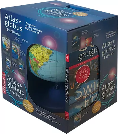 Pakiet: Atlas + globus - tantis.pl