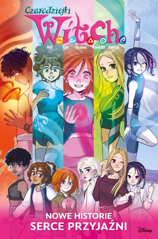 Serce przyjaźni. Nowe historie. Czarodziejki W.I.T.C.H. - tantis.pl