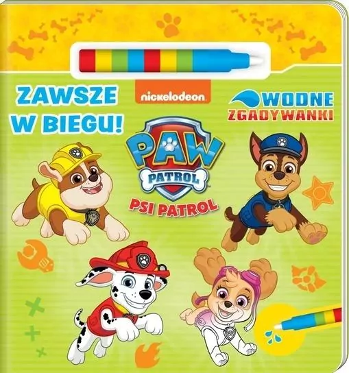 Psi Patrol. Wodne Zgadywanki. Zawsze w biegu! - tantis.pl