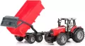 Traktor Massey Ferguson 7480 z przyczepą wywrotką - tantis.pl