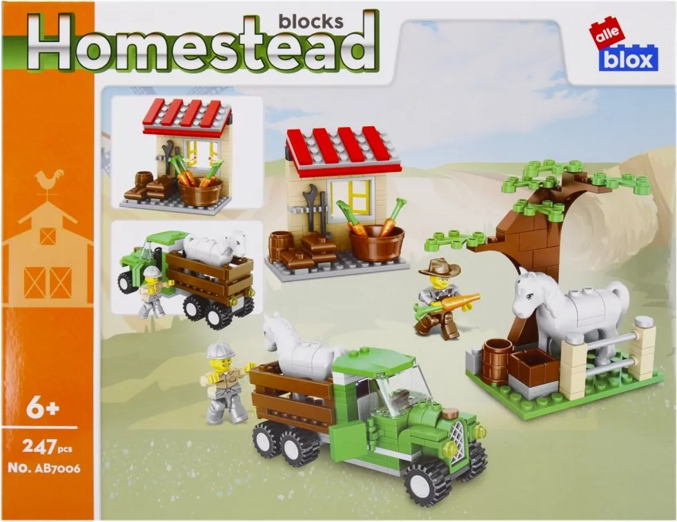 Klocki konstrukcyjne Farma ALLEBLOX - tantis.pl