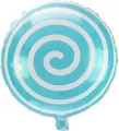 Balon foliowy lizak turkusowy - tantis.pl