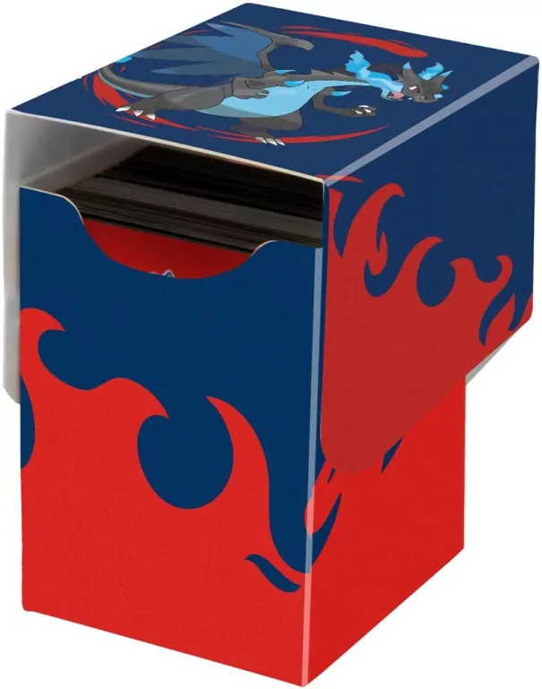 Ultra Pro: Pokémon - 100+ Deck Box - Mega Charizard X - tantis.pl