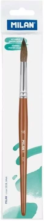 Pędzel nr 18 seria 101 okrągły MILAN - tantis.pl