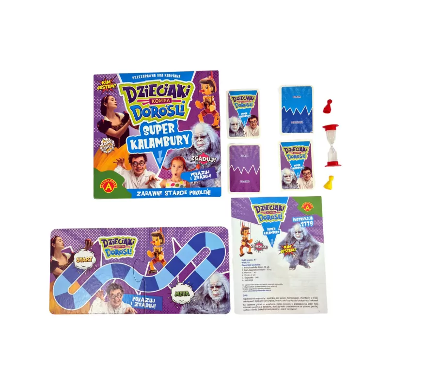 Dzieciaki kontra Dorośli. Super kalambury - tantis.pl
