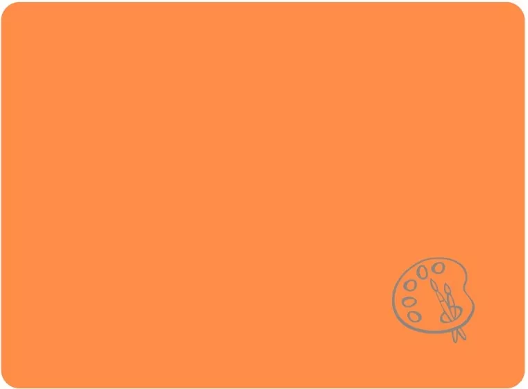 Podkładka A4 do prac plastycznych neon pomarańczowy - tantis.pl