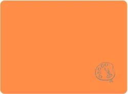 Podkładka A4 do prac plastycznych neon pomarańczowy