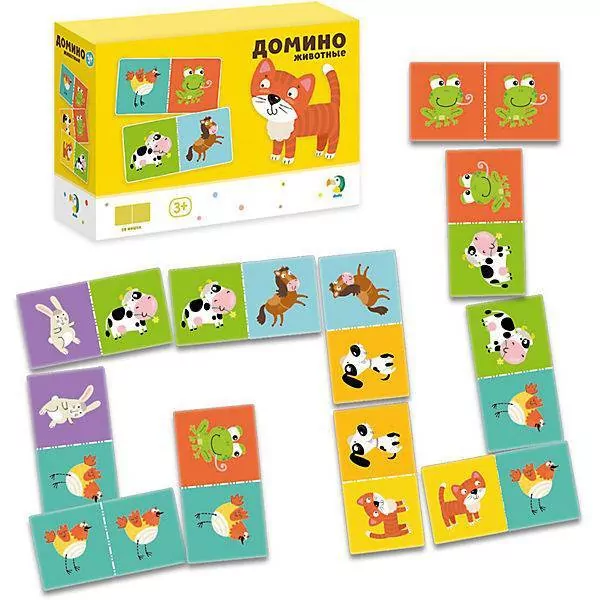 Domino. Zwierzątka - tantis.pl