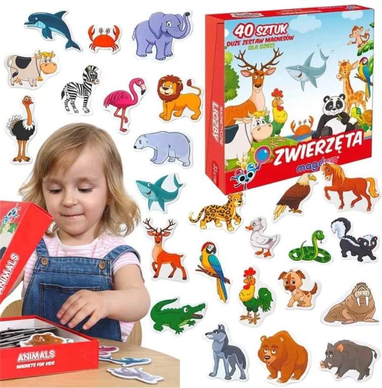 Magnesy zwierzęta - tantis.pl