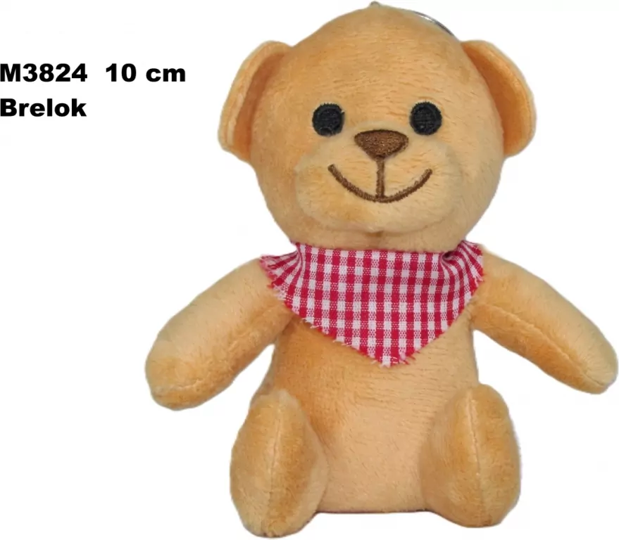 Brelok miś 10cm MIX - tantis.pl