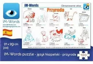 iM-Words. Puzzle 96. Hiszpański - Przyroda - tantis.pl