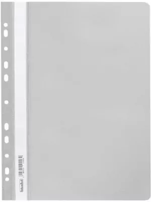 Skoroszyt miękki zawieszany PP szary