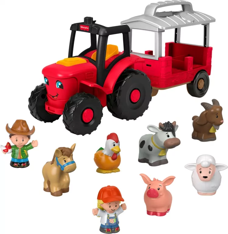 Little People Traktor Opieka nad zwierzątkami - tantis.pl