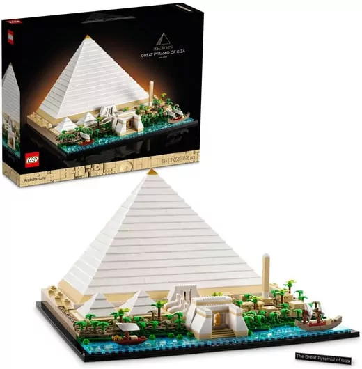 LEGO® Architecture. Piramida Cheopsa. 21058 - tantis.pl