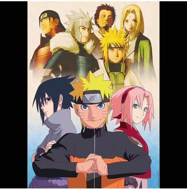 Puzzle 1000 Drużyna Naruto TREFL - tantis.pl
