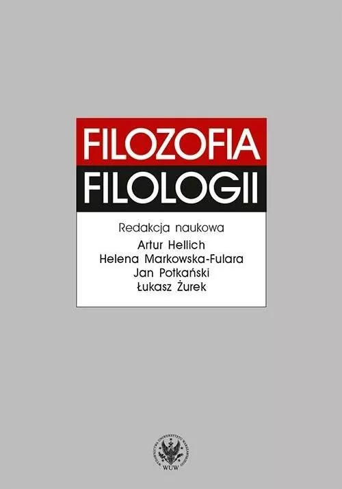 Filozofia filologii - tantis.pl