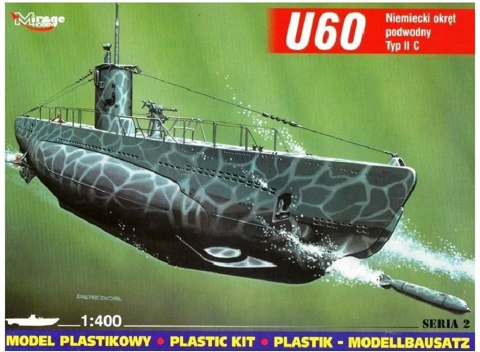 Okręt Podwodny "U60" U-BOOT - tantis.pl