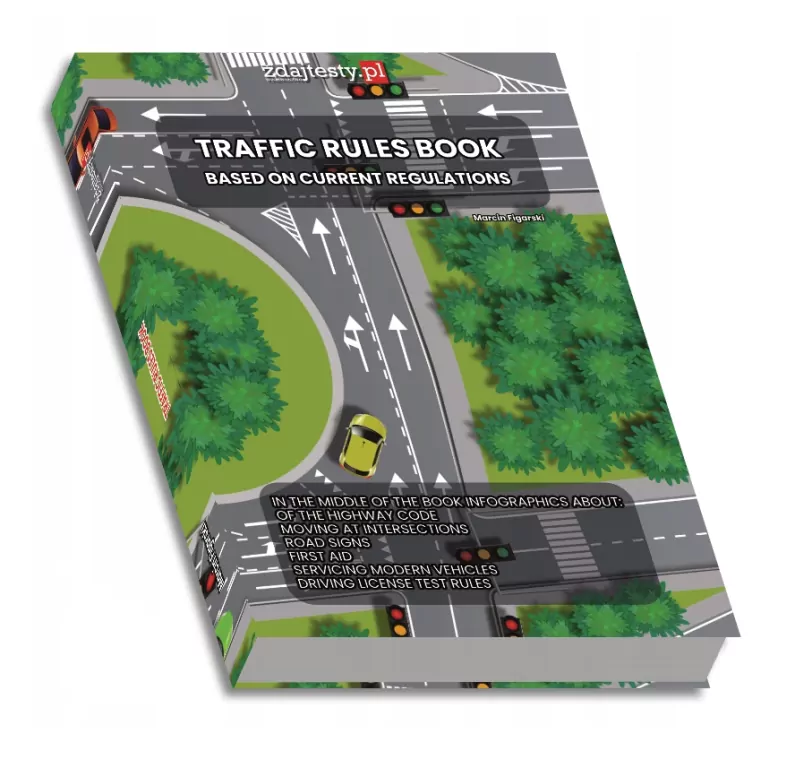 Traffic rules book / Książka do nauki zasad ruchu drogowego - tantis.pl
