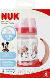 NUK. First Choice. Butelka 150 ml. 6-18 miesięcy. Myszka Mini