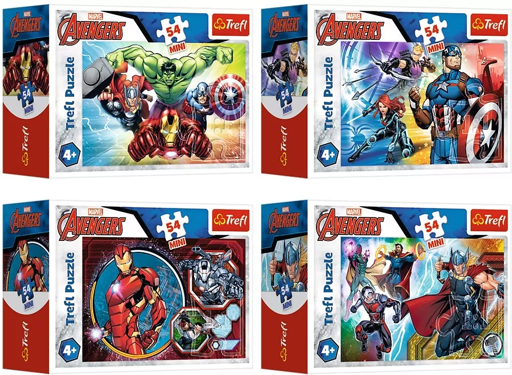 Puzzle 54. Mini. Avengers - tantis.pl