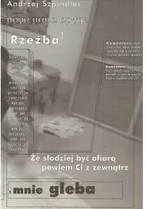 Szpindler. Rzeźba - tantis.pl