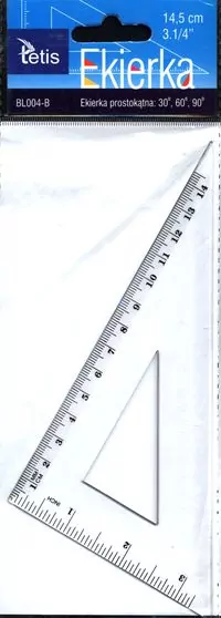 Ekierka prostokątna 14.5 cm - tantis.pl