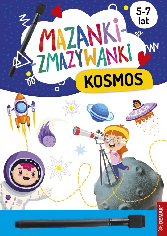 Mazanki-zmazywanki. Kosmos - tantis.pl