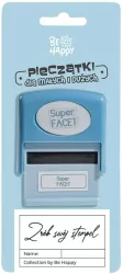 Pieczątka z napisem - Super Facet