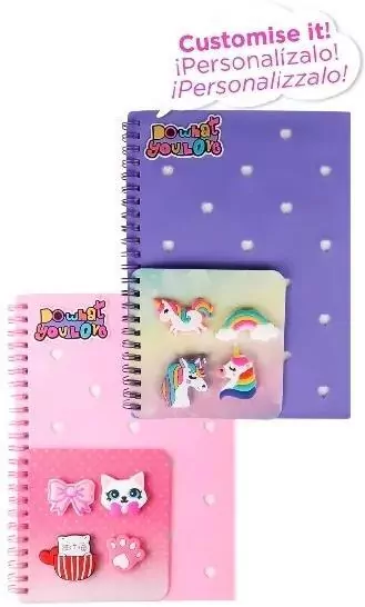 Notes na spirali z przypinkami MIX - tantis.pl