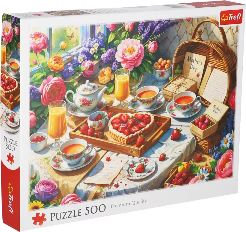 Puzzle 500 Słodkości na Dzień Mamy TREFL - tantis.pl