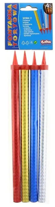 Fontanny party holograficzne 25cm fth25/4 - tantis.pl