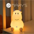 Lampka nocna LED krówka niebieska - tantis.pl