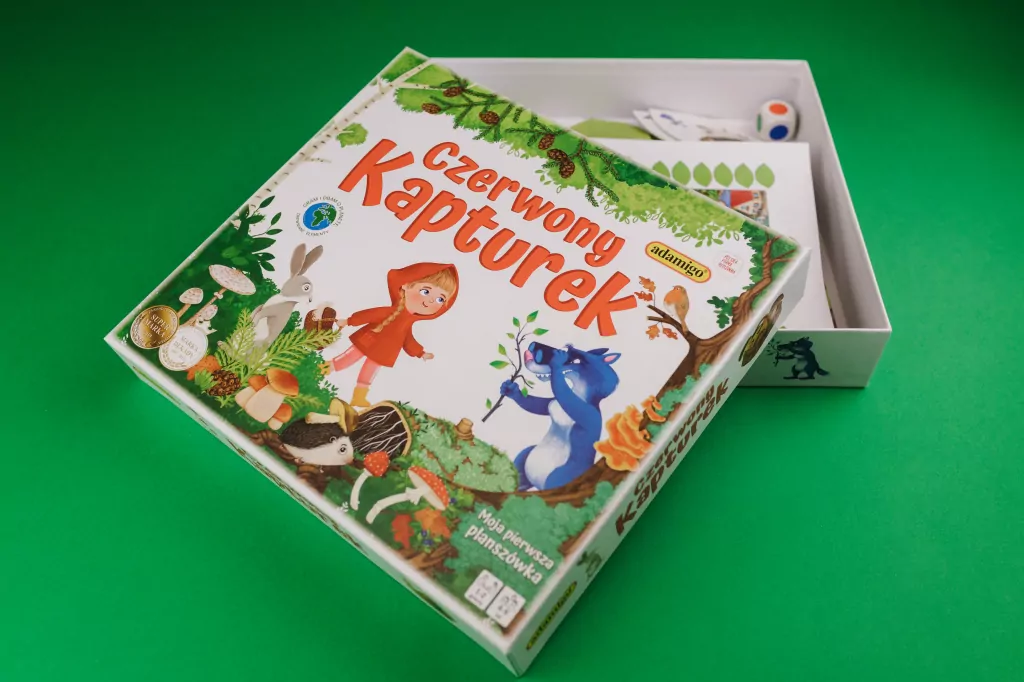 Gra planszowa Czerwony Kapturek - tantis.pl