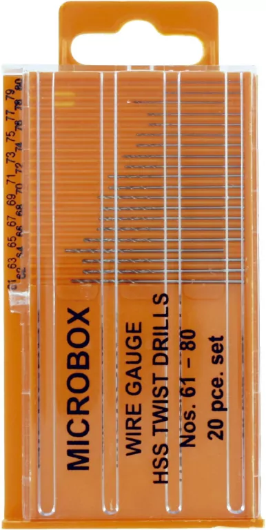 Vallejo: T01002 - Tools - Drill Bits Set 61-80 mm (20) - tantis.pl