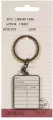 Pulteney Press Brelok metalowy - Library card - tantis.pl