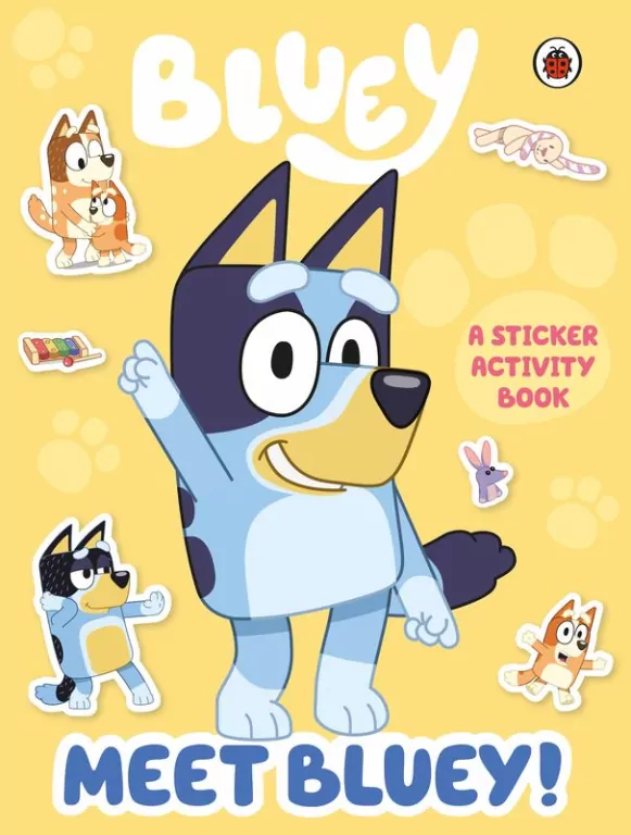 Bluey. Meet Bluey! Sticker Activity Book wer. angielska - tantis.pl