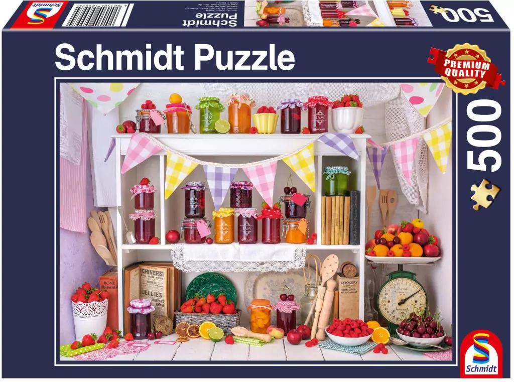 Puzzle 500 PQ Domowe przetwory 111099 - tantis.pl